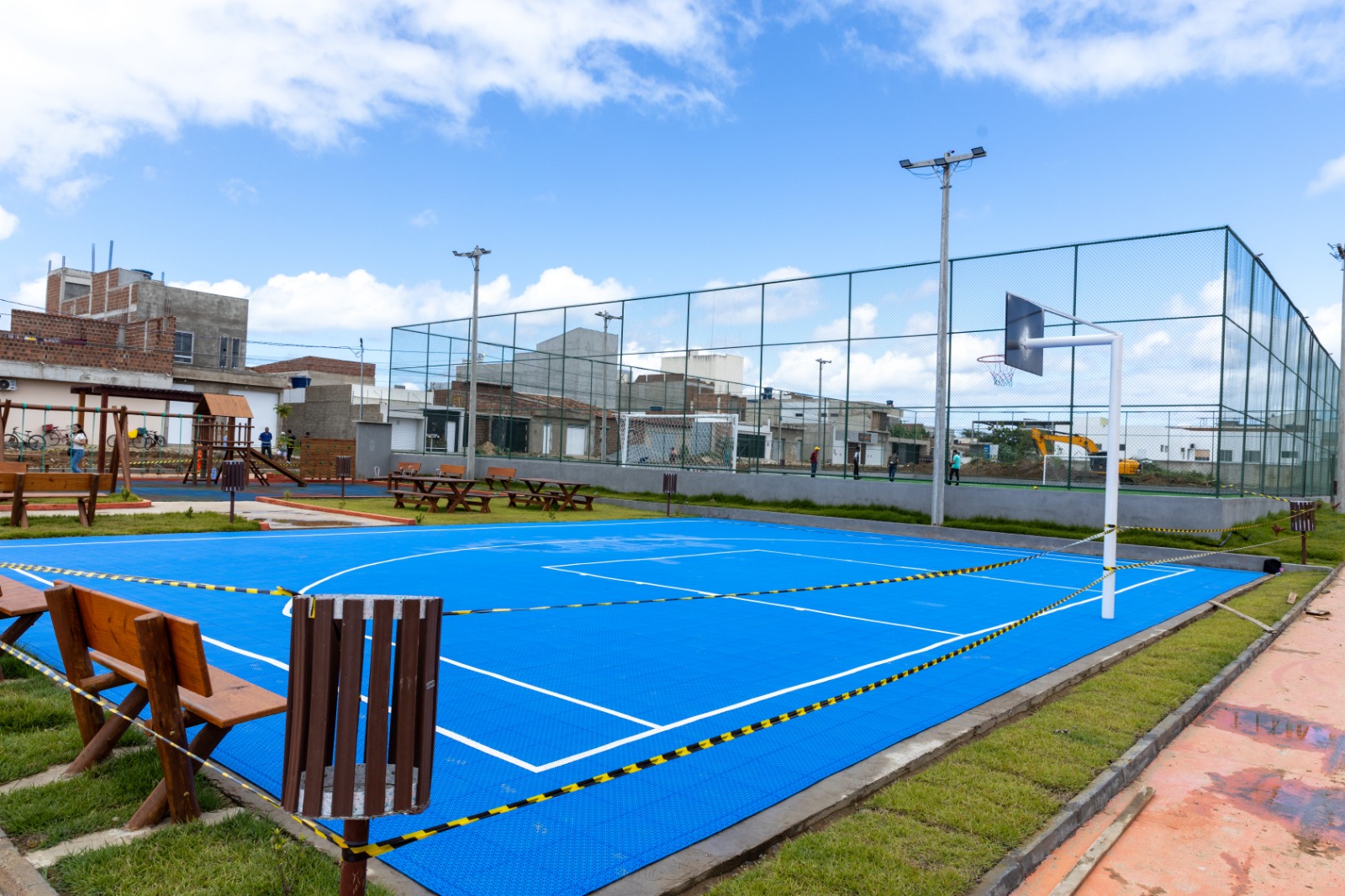 Centro Esportivo do Maria Vieira entra na reta final das obras e vai transformar o lazer no bairro