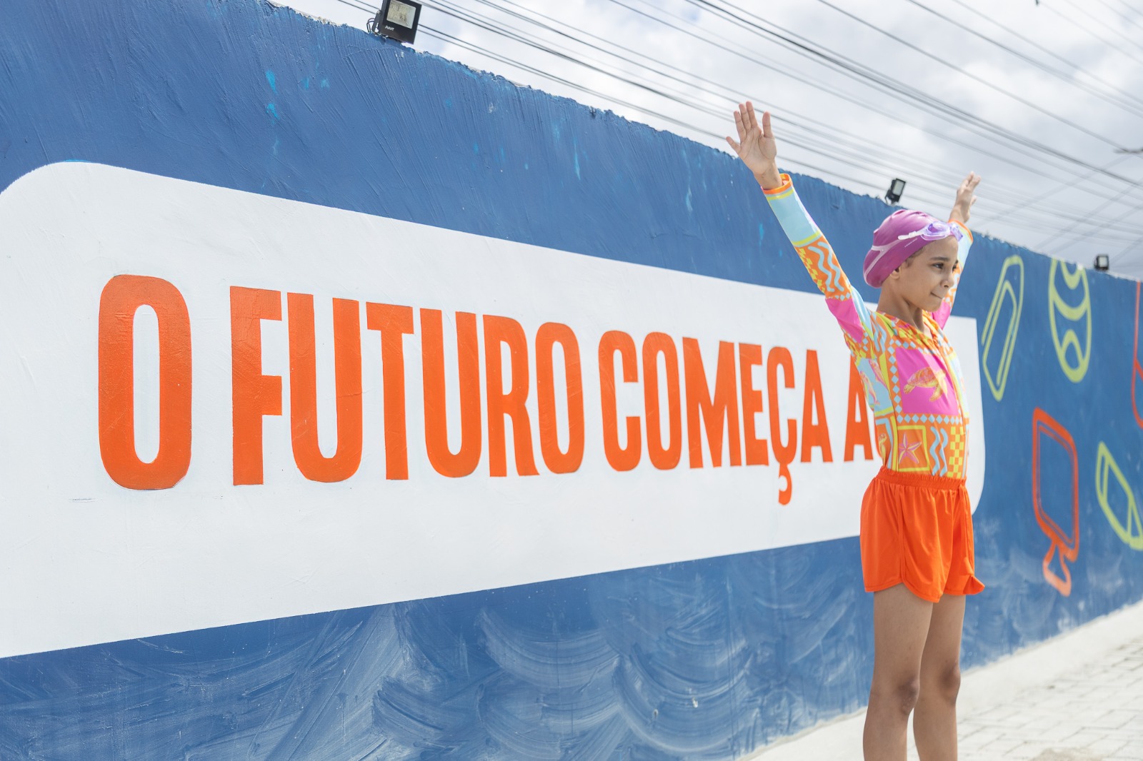 Escola Municipal Doutor Aragãozinho inicia turmas de natação